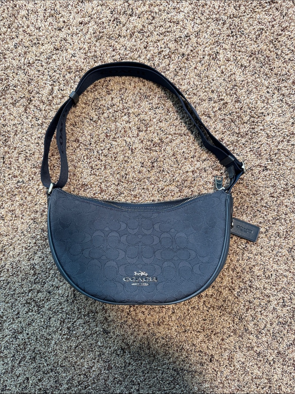 Coach Crescent Shoulder Bag